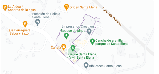 Mapa Santa Elena